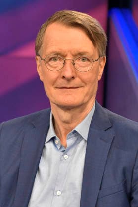 Karl Lauterbach in der ARD-Talkshow maischberger im Studio Berlin Adlershof. Berlin, 11.08.2026