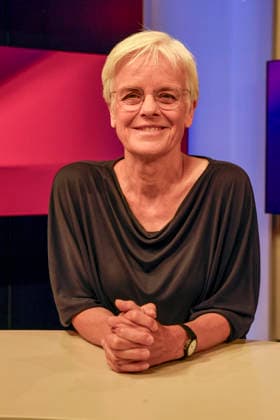 ABB MAISCHBERGER- Ulrike Herrmann Journalistin zu Gast in der ARD TV Talkshow maischberger am 11.August 2026 in Berlin Berlin Deutschland