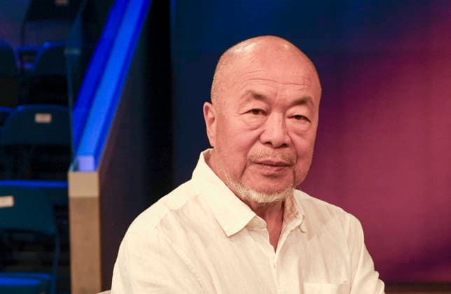 ABB MAISCHBERGER- Ai Weiwei chinesischer Konzeptkuenstler zu Gast in der ARD TV Talkshow maischberger am 11.August 2026 in Berlin Berlin Deutschland
