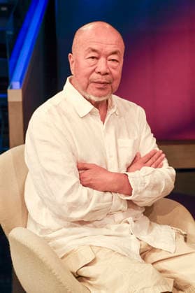 ABB MAISCHBERGER- Ai Weiwei chinesischer Konzeptkuenstler zu Gast in der ARD TV Talkshow maischberger am 11.August 2026 in Berlin Berlin Deutschland