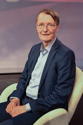 ABB MAISCHBERGER- Karl Wilhelm Lauterbach Gesundheitsoekonom und SPD Politiker zu Gast in der ARD TV Talkshow maischberger am 11.August 2026 in Berlin Berlin Deutschland