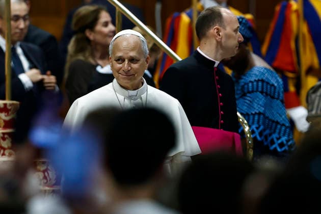 August 12, 2026, Vatican City, VATICAN: Pope Leo XIV during the weekly general audience in Saint Peter s Basilica, in Vatican City, 12 August 2026. ANSA ANGELO CARCONI. Vatican City VATICAN  - ZUMAa110 20260812_zaf_a110_003 Copyright: xAngeloxCarconix