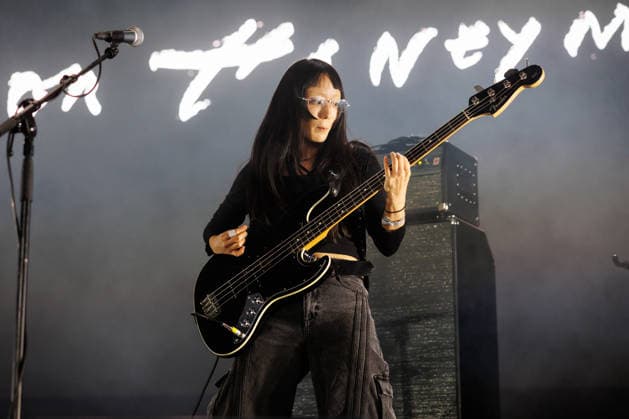 Sailor Honeymoon live at Oyafestivalen 2026 Oslo, Norway. 12th, August 2026. The South Korean punk rock band Sailor Honeymoon performs a live concert during the Norwegian music festival Oyafestivalen 2026 in Oslo. Here bass player and singer Kim Yerim is seen live on stage. Norway, Oslo  Copyright: xGonzalesxPhoto KetilxMartinsenx