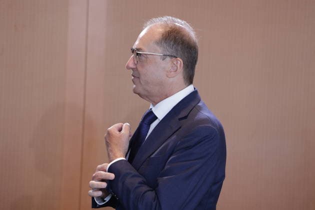 Alexander Dobrindt (CSU), Bundesinnenminister, Deutschland, Berlin, Bundeskanzleramt, Das Bundeskabinett befasst sich in seiner 55. Sitzung am 12. August 2026 unter anderem mit dem Gesetzentwurf zur Einführung einer Frühstartrente.