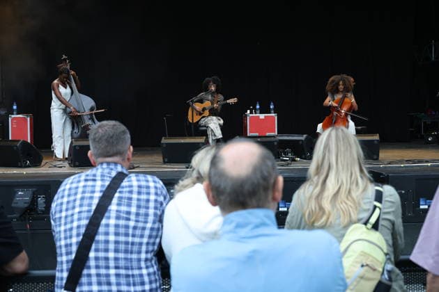 oya 2026 Oslo 20260812. Annahstasia spiller Amerikansk folkemusikk pa oyafestivalen i Toyenparken i Oslo. Foto: Geir Olsen NTB Oslo Norge PnVjXSqRLaU EDITORIAL USE ONLY Ref:_ENTPnVjXSqRLaU.jpg Copyright: xGeirxOlsenx xNTBx