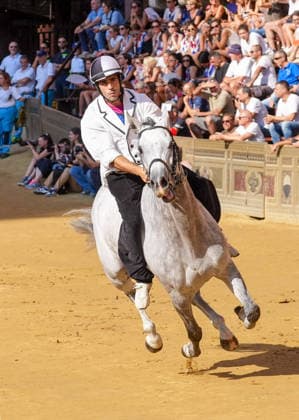 August 13, 2026, Siena, Toscana, ITALIA: Siena, Piazza del Campo Ã¢â‚¬ August 13, 2026. The *Tratta* took place this morning; it is one of the key moments of the Palio, during which the selected horses are assigned by lot to the ten *Contrade* participating in the race on August 16. Siena ITALIA - ZUMAs236 20260813_aap_s236_005 Copyright: xFabioxSassox