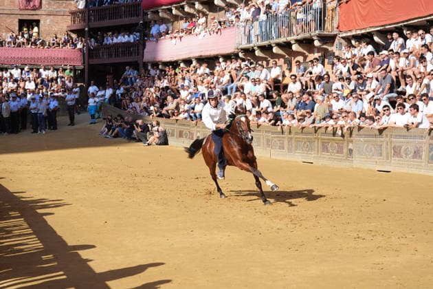 August 13, 2026, Siena, Toscana, ITALIA: Siena, Piazza del Campo Ã¢â‚¬ August 13, 2026. The *Tratta* took place this morning; it is one of the key moments of the Palio, during which the selected horses are assigned by lot to the ten *Contrade* participating in the race on August 16. Siena ITALIA - ZUMAs236 20260813_aap_s236_016 Copyright: xFabioxSassox