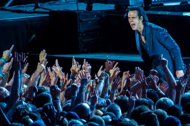oyafestivalen 2026 Oslo 20260813. Nick Cave and the Bad Seeds spiller pa oyafestivalen i Oslo torsdag. Foto: Heiko Junge NTB Oslo Norge HTYLGoeAhi0 EDITORIAL USE ONLY Ref:_ENTHTYLGoeAhi0.jpg Copyright: xHeikoxJungex xNTBx