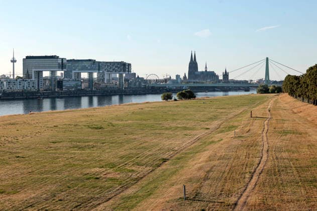 Durch die historisch niedrigen Pegelstände im Rhein ist die Logistik extremst gestört. Hierdurch entstehen Herausforderungen und Folgen für den Alltag. Es droht das Abschneiden der Transportwege im Rhein. Die Kosten für den Verbraucher steigen im Bereich der Lebensmitteln, bei den Kraftstoffen und anderen Bereichen durch gestiegene Transportkosten. Unternehmen sind gezwungen, die Produktionen zu drosseln. Köln, 13.08.2026