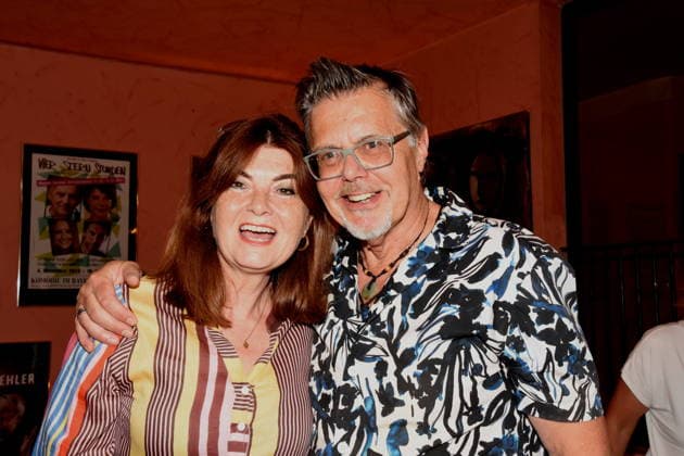 Beate Pfeiffer Schauspielerin Ernest Staar Muenchen 13.08.2029 Bayerischer Hof Komoedie Premiere Ein total verrückter Sommernachtstraum Foto Muenchen