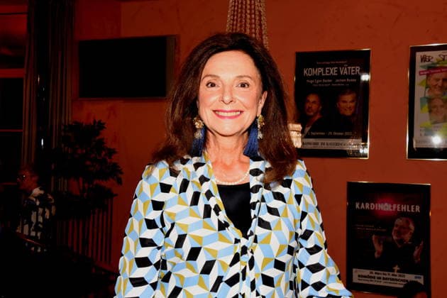 Uschi Dämmrich von Luttitz Moderatorin Muenchen 13.08.2029 Bayerischer Hof Komoedie Premiere Ein total verrückter Sommernachtstraum Foto Muenchen