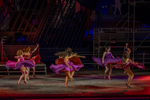 13.08.2026, Saarland, Ensdorf. Die West Side Story feiert am Donnerstagabend am Saarpolygon im Rahmen der diesjährigen Opernfestspiele mit zahlreichen Ehrengästen aus Politik, Kultur und Wirtschaft Premiere.