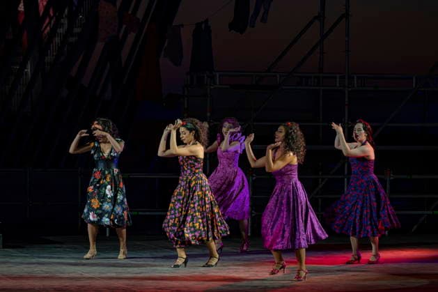 13.08.2026, Saarland, Ensdorf. Die West Side Story feiert am Donnerstagabend am Saarpolygon im Rahmen der diesjährigen Opernfestspiele mit zahlreichen Ehrengästen aus Politik, Kultur und Wirtschaft Premiere.