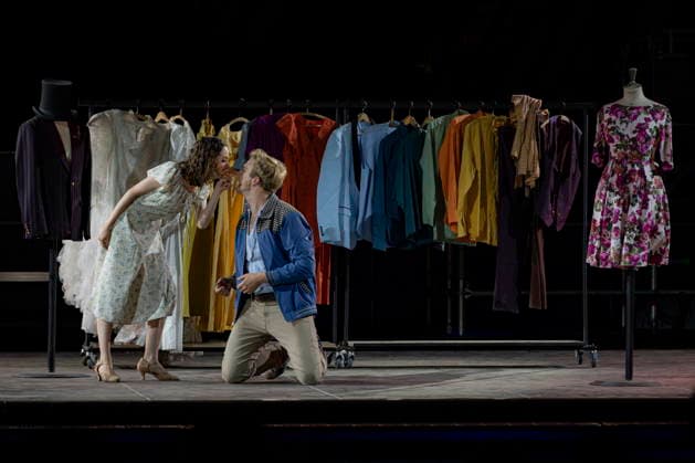 13.08.2026, Saarland, Ensdorf. Die West Side Story feiert am Donnerstagabend am Saarpolygon im Rahmen der diesjährigen Opernfestspiele mit zahlreichen Ehrengästen aus Politik, Kultur und Wirtschaft Premiere.