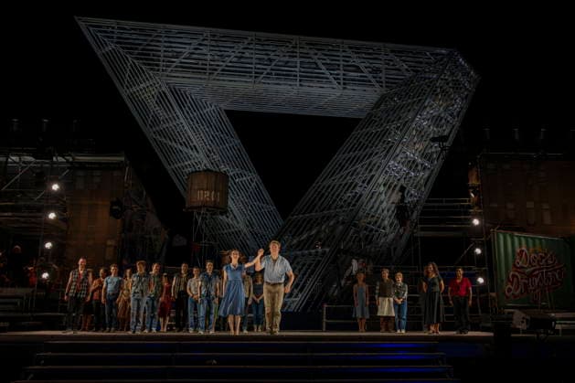 13.08.2026, Saarland, Ensdorf. Die West Side Story feiert am Donnerstagabend am Saarpolygon im Rahmen der diesjährigen Opernfestspiele mit zahlreichen Ehrengästen aus Politik, Kultur und Wirtschaft Premiere.