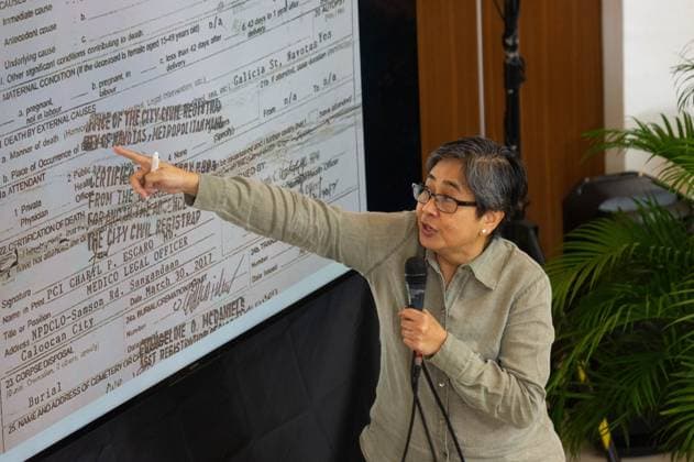 August 14, 2026, Manila, Philippines: MANILA, PHILIPPINES, AUGUST 14, 2026: The Philippine Truth Commission holds its first public â€oetruth-telling session†at the Pope Pius XII Catholic Center in Manila, focusing on the case of Raymart Siapo, a 19-year-old victim of the former Duterte administrationâ€⠢s â€oeWar on Drugs.†Raymartâ€⠢s mother, Luzviminda Siapo, testified before the commission, saying her son was abducted and killed by 14 unidentified individuals. The session marked the opening of the commissionâ€⠢s public proceedings on alleged abuses linked to the anti-drug campaign. Manila Philippines - ZUMAq101 20260814_zna_q101_057 Copyright: xCharlesxEdmonxS.xPerezx