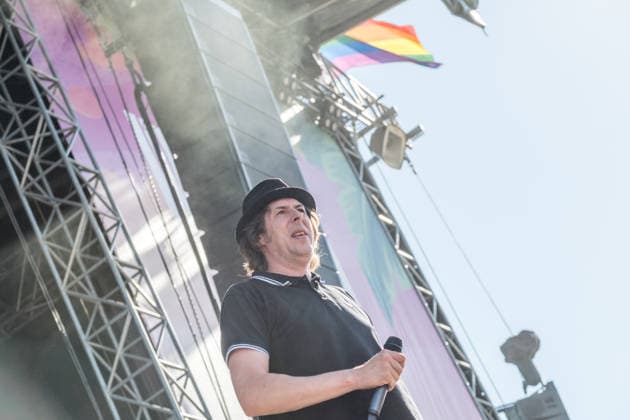 Die deutsche Punkrock Band Sondaschule auf der Mainstage vom Highfield 2026. Gesang Costa Cannabis (Tim Kleinrensing) Gitarre, Gesang Chemokeule (Mirko Klautmann) Bass Matthias Richter (seit 2013) Posaune Chris Altmann (seit 2006) Gitarre Phillip FaF Pfaff (seit 2022) Highfield 2026 tag 1 - sondaschule