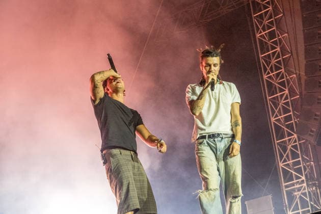 Die Berliner Rap, Hip-Hop, Trap Band BHZ auf dem Highfield Festival 2026 am Störmthaler See bei Großpösna. Die aktuelle BHZ-Besetzung 2026 besteht aus: * Longus Mongus Rap * Ion Miles Rap * Monk Rap * Big Pat Rap * MotB Produzent * Sami Produzent * Themba Produzent Highfield 2026 Tag 1 - BHZ