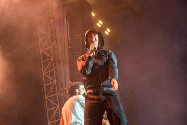 Die Berliner Rap, Hip-Hop, Trap Band BHZ auf dem Highfield Festival 2026 am Störmthaler See bei Großpösna. Die aktuelle BHZ-Besetzung 2026 besteht aus: * Longus Mongus Rap * Ion Miles Rap * Monk Rap * Big Pat Rap * MotB Produzent * Sami Produzent * Themba Produzent Highfield 2026 Tag 1 - BHZ