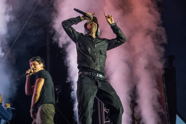 Die Berliner Rap, Hip-Hop, Trap Band BHZ auf dem Highfield Festival 2026 am Störmthaler See bei Großpösna. Die aktuelle BHZ-Besetzung 2026 besteht aus: * Longus Mongus Rap * Ion Miles Rap * Monk Rap * Big Pat Rap * MotB Produzent * Sami Produzent * Themba Produzent Highfield 2026 Tag 1 - BHZ