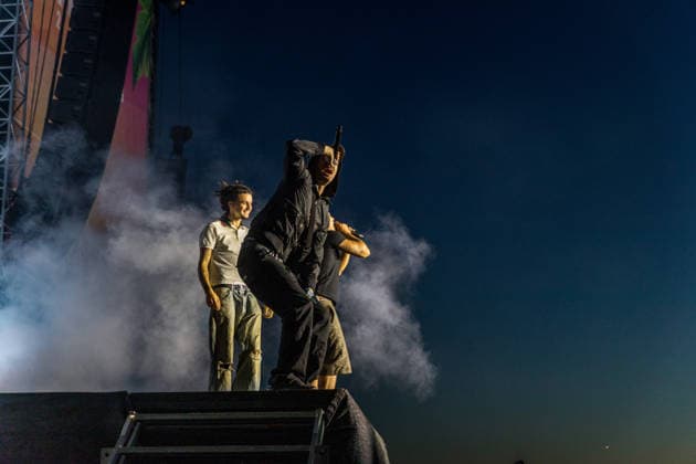 Die Berliner Rap, Hip-Hop, Trap Band BHZ auf dem Highfield Festival 2026 am Störmthaler See bei Großpösna. Die aktuelle BHZ-Besetzung 2026 besteht aus: * Longus Mongus Rap * Ion Miles Rap * Monk Rap * Big Pat Rap * MotB Produzent * Sami Produzent * Themba Produzent Highfield 2026 Tag 1 - BHZ