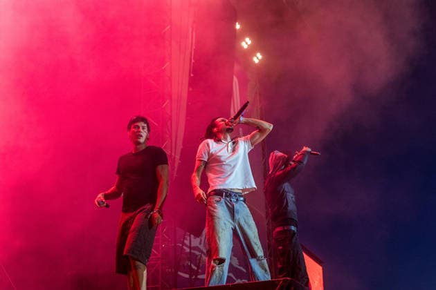 Die Berliner Rap, Hip-Hop, Trap Band BHZ auf dem Highfield Festival 2026 am Störmthaler See bei Großpösna. Die aktuelle BHZ-Besetzung 2026 besteht aus: * Longus Mongus Rap * Ion Miles Rap * Monk Rap * Big Pat Rap * MotB Produzent * Sami Produzent * Themba Produzent Highfield 2026 Tag 1 - BHZ