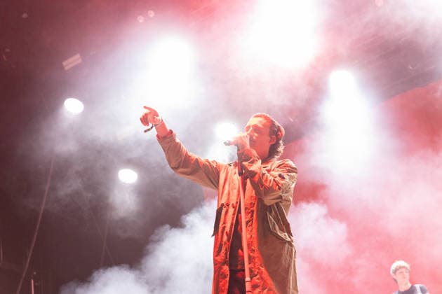 Der deutsche Sänger und Rapper Levin Liam am ersten Tag des Highfield 2026 Highfield 2026 - Tag 1 Levin Liam