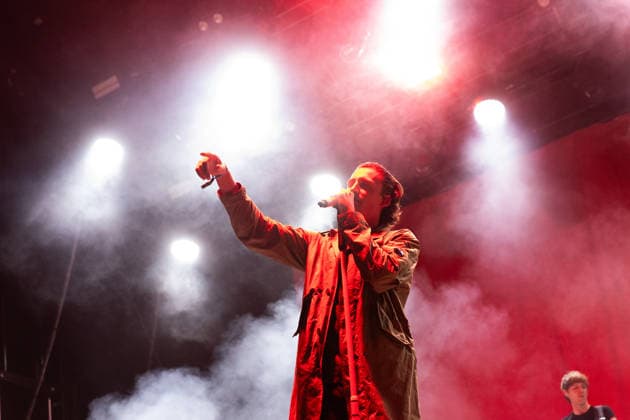 Der deutsche Sänger und Rapper Levin Liam am ersten Tag des Highfield 2026 Highfield 2026 - Tag 1 Levin Liam