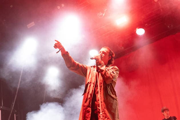 Der deutsche Sänger und Rapper Levin Liam am ersten Tag des Highfield 2026 Highfield 2026 - Tag 1 Levin Liam