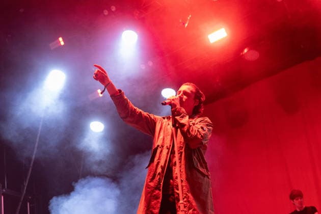 Der deutsche Sänger und Rapper Levin Liam am ersten Tag des Highfield 2026 Highfield 2026 - Tag 1 Levin Liam