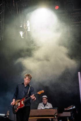 Wilco live at Syd For Solen 2026 Copenhagen, Denmark. 14th, August 2026. The American alternative rock band Wilco performs a live concert during the Danish music festival Syd For Solen 2026 in Copenhagen. Here guitarist Nels Cline is seen live on stage. Denmark, Copenhagen  Copyright: xGonzalesxPhoto RolfxMeldgaardx
