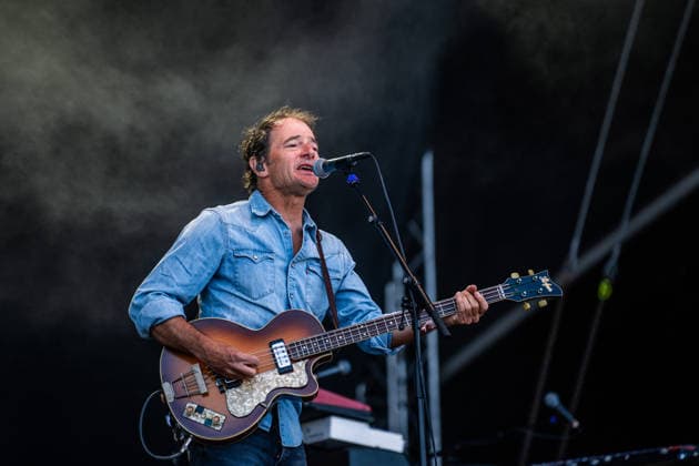 Wilco live at Syd For Solen 2026 Copenhagen, Denmark. 14th, August 2026. The American alternative rock band Wilco performs a live concert during the Danish music festival Syd For Solen 2026 in Copenhagen. Here bass player John Stirratt is seen live on stage. Denmark, Copenhagen  Copyright: xGonzalesxPhoto RolfxMeldgaardx