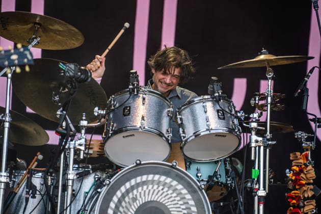 Wilco live at Syd For Solen 2026 Copenhagen, Denmark. 14th, August 2026. The American alternative rock band Wilco performs a live concert during the Danish music festival Syd For Solen 2026 in Copenhagen. Here drummer Glenn Kotche is seen live on stage. Denmark, Copenhagen  Copyright: xGonzalesxPhoto RolfxMeldgaardx