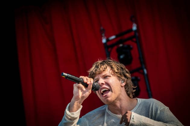 Entertainment Bilder des Tages Der Berliner Rapper Zartmann mit Band am zweiten Tag des Highfield 2026 Highfield 2026 - Tag 2 Zartmann
