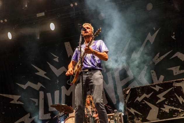 Die deutsche Pop-Rock-Band Das Lumpenpack (Gesang Jonas Frömming Gesang, Gitarre Maximilian Kennel Schlagzeug Alexandra Eckert (ab 2020) Gitarre, Keyboard Jason Bartsch (ab 2020) Bass Lola Schrode ) auf dem Highfield 2026 südlich von Leipzig. Highfield - Tag 2 - Das Lumpenpack