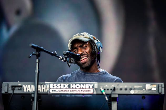 Blood Orange live at Syd for Solen 2026 Copenhagen, Denmark. 15th, August 2026. The British singer, songwriter and musician Blood Orange performs a live concert during the Danish music festival Syd For Solen 2026 in Copenhagen. Denmark, Copenhagen  Copyright: xGonzalesxPhoto MathiasxBakxLarsenx