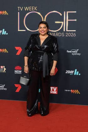 LOGIE AWARDS SYDNEY 2026, Deborah Mailman attends the red carpet during the 2026 Logie Awards at the Star in Sydney, Sunday, August 16, 2026. ( NO ARCHIVING Sydney New South Wales Australia  Copyright: xANNAxKUCERAx 20260817138520600873