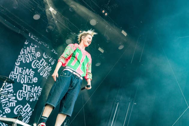 Die Deutsche Rockmusikerin Deine Cousine (Ina Bredehorn) am dritten Festival Tag des Highfield 2026 Highfield 2026 -Tag 3 - Deine Cousine