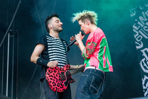 Die Deutsche Rockmusikerin Deine Cousine (Ina Bredehorn) am dritten Festival Tag des Highfield 2026 Highfield 2026 -Tag 3 - Deine Cousine
