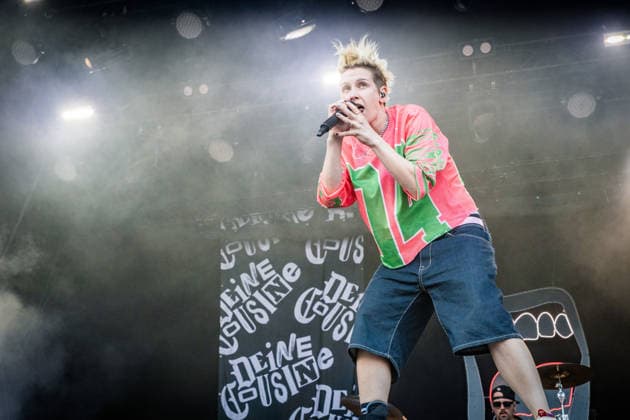 Die Deutsche Rockmusikerin Deine Cousine (Ina Bredehorn) am dritten Festival Tag des Highfield 2026 Highfield 2026 -Tag 3 - Deine Cousine