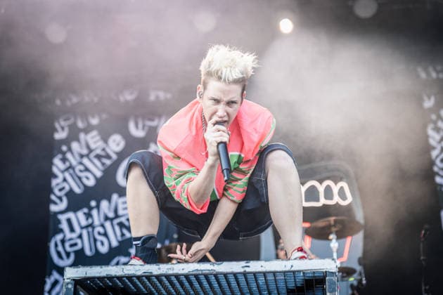 Entertainment Bilder des Tages Die Deutsche Rockmusikerin Deine Cousine (Ina Bredehorn) am dritten Festival Tag des Highfield 2026 Highfield 2026 -Tag 3 - Deine Cousine