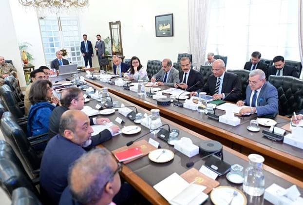 August 17, 2026, Pakistan: Prime Minister Muhammad Shehbaz Sharif Chairs Meeting on NITB Reforms and Islamabad Technology Park Construction in Islamabad Pakistan  - ZUMAas3_ 20260817_zaf_as3_036 Copyright: xPPIx