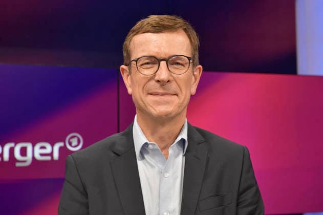 Christoph von Marschall in der ARD-Talkshow maischberger im Studio Berlin Adlershof. Berlin, 18.08.2026