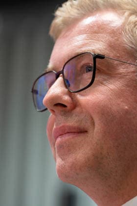 Berlin,18.08.2026,Bitkom Policy Pitch zur Abgeordnetenhauswahl 2026 im Delta Campus Neukölln.Stefan Evers Spitzenkandidat der Berliner CDU für die Wahl zum Abgeordnetenhaus von Berlin 2026 ist vor Ort.