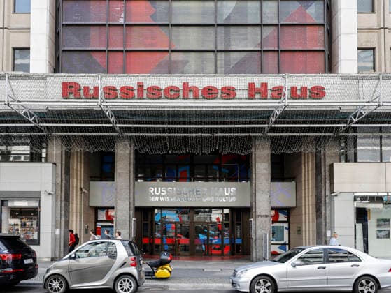 Russisches Haus Das Russische Haus in Berlin, 21.08.2026. Das Russische Haus steht unter Spionageverdacht. Berlin Berlin Deutschland