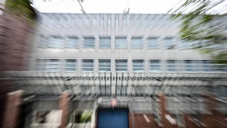Ausbruch JVA Hamborn ** NUR FÜR REDAKTIONELLE ZWECKE ** EDITORIAL USE ONLY **<p>Aus der Justizvollzugsanstalt Hamborn ist in der Nacht zu Sonntag ein Häftling ausgebrochen, am Sonntag den 30. August 2026 in Duisburg. Duisburg Copyright: LarsxFröhlich