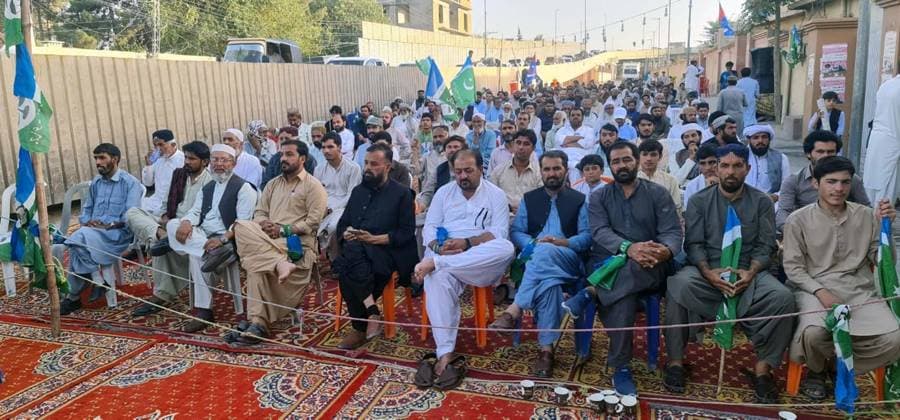 August 30, 2026, Pakistan: Leaders and Activists of Jamat-e-Islami Protest Against Economic Issues Outside Balochistan Governor House in Quetta Pakistan  - ZUMAas3_ 20260830_zaf_as3_014 Copyright: xPPIx