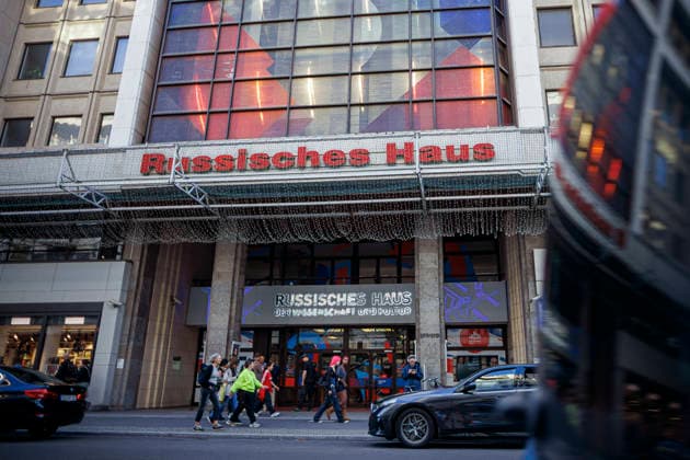Aussenaufnahme öRussisches Haus der Wissenschaft und Kultur in der Friedrichstrasse in Berlin Mitte. Berlin, 01.09.2026. Berlin Deutschland Copyright: xThomasxTrutschelx