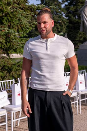 September 7, 2026, Madrid, Madrid, Spain: Designer EDUARDO NAVARRETE attend the opening fashion show of Fashion Week and Madrid es Moda, which will take place at the Sabatini Gardens on September 7, 2026, in Madrid, Spain. Madrid Spain  - ZUMAc312 20260907_zsp_c312_016 Copyright: xOscarxManuelxSanchezx