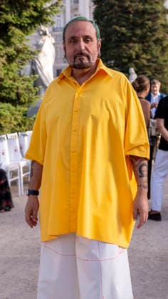 September 7, 2026, Madrid, Madrid, Spain: Designer MAISON MESA attend the opening fashion show of Fashion Week and Madrid es Moda, which will take place at the Sabatini Gardens on September 7, 2026, in Madrid, Spain. Madrid Spain  - ZUMAc312 20260907_zsp_c312_049 Copyright: xOscarxManuelxSanchezx